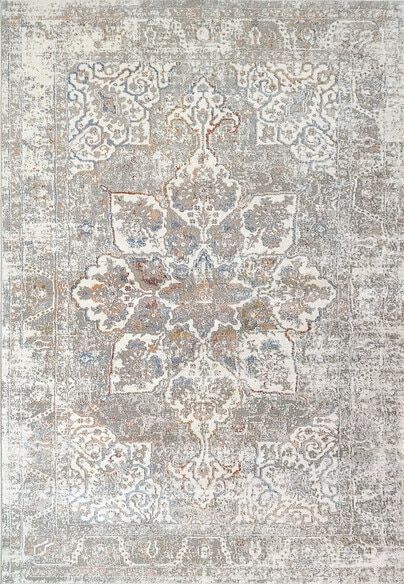 Dynamic Rugs ZEN 8337-950 Grey and Blue